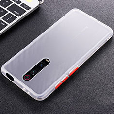 Custodia Silicone Ultra Sottile Morbida Cover C05 per Xiaomi Mi 9T Pro Bianco