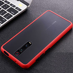 Custodia Silicone Ultra Sottile Morbida Cover C05 per Xiaomi Mi 9T Rosso