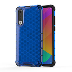 Custodia Silicone Ultra Sottile Morbida Cover C05 per Xiaomi Mi A3 Blu