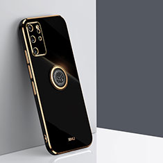Custodia Silicone Ultra Sottile Morbida Cover con Magnetico Anello Supporto XL1 per Samsung Galaxy S20 Plus 5G Nero