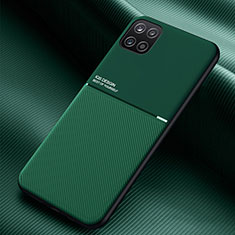 Custodia Silicone Ultra Sottile Morbida Cover con Magnetico per Samsung Galaxy A22s 5G Verde