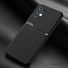 Custodia Silicone Ultra Sottile Morbida Cover con Magnetico per Samsung Galaxy A33 5G Nero