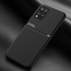 Custodia Silicone Ultra Sottile Morbida Cover con Magnetico per Samsung Galaxy M33 5G Nero