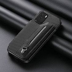Custodia Silicone Ultra Sottile Morbida Cover con Magnetico S05D per Xiaomi Mi 11X Pro 5G Nero