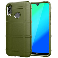 Custodia Silicone Ultra Sottile Morbida Cover Fronte e Retro 360 Gradi per Huawei Honor 10 Lite Verde