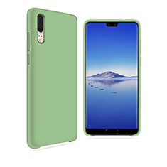 Custodia Silicone Ultra Sottile Morbida Cover Fronte e Retro 360 Gradi per Huawei P20 Verde