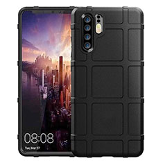 Custodia Silicone Ultra Sottile Morbida Cover Fronte e Retro 360 Gradi per Huawei P30 Pro New Edition Nero