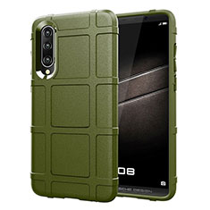 Custodia Silicone Ultra Sottile Morbida Cover Fronte e Retro 360 Gradi per Huawei P30 Verde