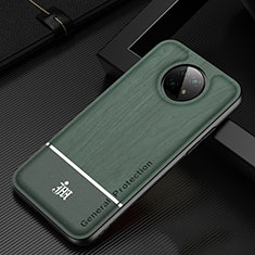 Custodia Silicone Ultra Sottile Morbida Cover JM1 per Xiaomi Redmi Note 9 5G Verde