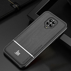 Custodia Silicone Ultra Sottile Morbida Cover JM1 per Xiaomi Redmi Note 9 Pro Nero