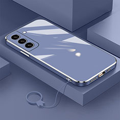 Custodia Silicone Ultra Sottile Morbida Cover M01 per Samsung Galaxy S24 Plus 5G Blu