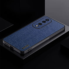 Custodia Silicone Ultra Sottile Morbida Cover PB1 per Huawei Honor 70 Pro+ Plus 5G Blu