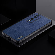 Custodia Silicone Ultra Sottile Morbida Cover PB1 per Huawei Honor 90 Pro 5G Blu