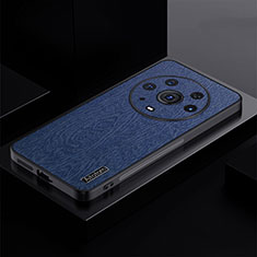Custodia Silicone Ultra Sottile Morbida Cover PB1 per Huawei Honor Magic3 Pro 5G Blu