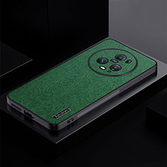 Custodia Silicone Ultra Sottile Morbida Cover PB1 per Huawei Honor Magic5 Pro 5G Verde