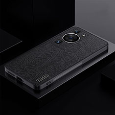 Custodia Silicone Ultra Sottile Morbida Cover PB1 per Huawei P60 Pro Nero