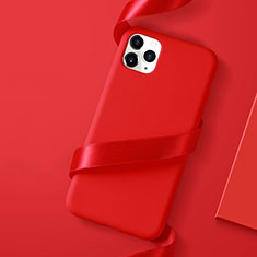 Custodia Silicone Ultra Sottile Morbida Cover S01 per Apple iPhone 11 Pro Rosso