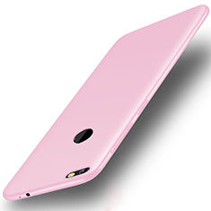 Custodia Silicone Ultra Sottile Morbida Cover S01 per Huawei Enjoy 7 Rosa