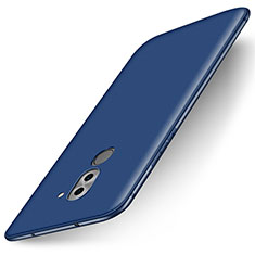 Custodia Silicone Ultra Sottile Morbida Cover S01 per Huawei GR5 (2017) Blu