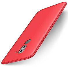 Custodia Silicone Ultra Sottile Morbida Cover S01 per Huawei Honor 6X Pro Rosso