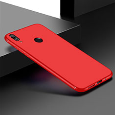 Custodia Silicone Ultra Sottile Morbida Cover S01 per Huawei Honor Play 8C Rosso