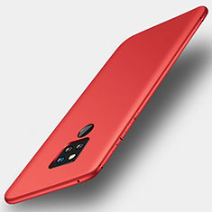 Custodia Silicone Ultra Sottile Morbida Cover S01 per Huawei Mate 20 X 5G Rosso