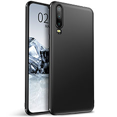 Custodia Silicone Ultra Sottile Morbida Cover S01 per Huawei P30 Nero