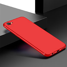 Custodia Silicone Ultra Sottile Morbida Cover S01 per Oppo A3 Rosso