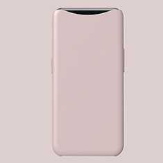 Custodia Silicone Ultra Sottile Morbida Cover S01 per Oppo Find X Super Flash Edition Rosa