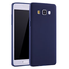 Custodia Silicone Ultra Sottile Morbida Cover S01 per Samsung Galaxy A7 SM-A700 Blu