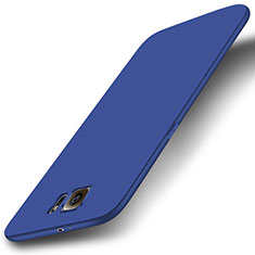 Custodia Silicone Ultra Sottile Morbida Cover S01 per Samsung Galaxy S6 Duos SM-G920F G9200 Blu