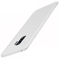 Custodia Silicone Ultra Sottile Morbida Cover S01 per Samsung Galaxy S9 Plus Bianco
