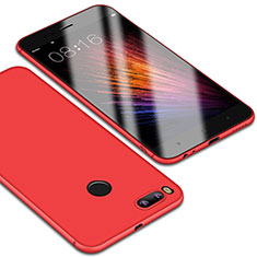 Custodia Silicone Ultra Sottile Morbida Cover S01 per Xiaomi Mi 5X Rosso