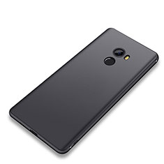 Custodia Silicone Ultra Sottile Morbida Cover S01 per Xiaomi Mi Mix 2 Nero