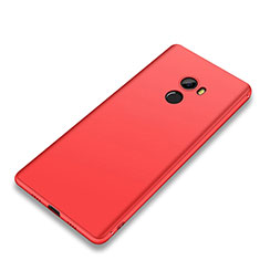 Custodia Silicone Ultra Sottile Morbida Cover S01 per Xiaomi Mi Mix 2 Rosso