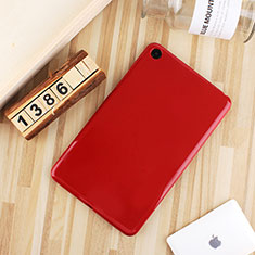 Custodia Silicone Ultra Sottile Morbida Cover S01 per Xiaomi Mi Pad Rosso