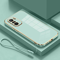 Custodia Silicone Ultra Sottile Morbida Cover S01 per Xiaomi Poco F3 5G Verde
