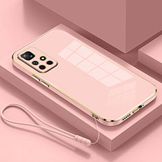 Custodia Silicone Ultra Sottile Morbida Cover S01 per Xiaomi Poco M4 Pro 5G Rosa