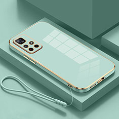 Custodia Silicone Ultra Sottile Morbida Cover S01 per Xiaomi Poco M4 Pro 5G Verde
