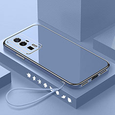 Custodia Silicone Ultra Sottile Morbida Cover S01 per Xiaomi Redmi K60 5G Grigio Lavanda