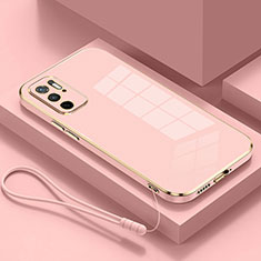 Custodia Silicone Ultra Sottile Morbida Cover S01 per Xiaomi Redmi Note 11 SE 5G Rosa