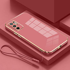 Custodia Silicone Ultra Sottile Morbida Cover S01 per Xiaomi Redmi Note 11 SE 5G Rosso