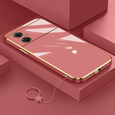 Custodia Silicone Ultra Sottile Morbida Cover S01 per Xiaomi Redmi Note 11R 5G Rosso