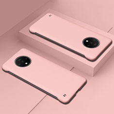 Custodia Silicone Ultra Sottile Morbida Cover S02 per OnePlus 7T Oro Rosa
