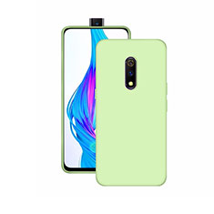 Custodia Silicone Ultra Sottile Morbida Cover S02 per Realme X Verde