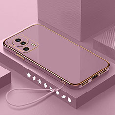 Custodia Silicone Ultra Sottile Morbida Cover S02 per Xiaomi Mi 13 Lite 5G Viola