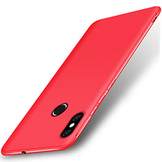 Custodia Silicone Ultra Sottile Morbida Cover S02 per Xiaomi Mi 8 Rosso