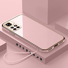 Custodia Silicone Ultra Sottile Morbida Cover S02 per Xiaomi Poco M4 Pro 5G Rosa