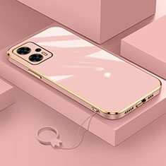 Custodia Silicone Ultra Sottile Morbida Cover S02 per Xiaomi Redmi Note 11T Pro 5G Rosa
