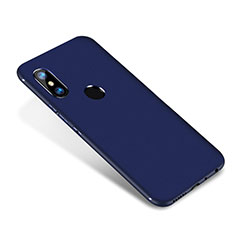 Custodia Silicone Ultra Sottile Morbida Cover S02 per Xiaomi Redmi Note 5 AI Dual Camera Blu